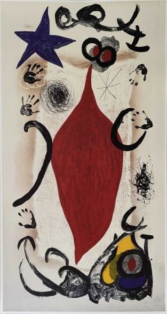 Manifesti Miró - La Grande Écaillère