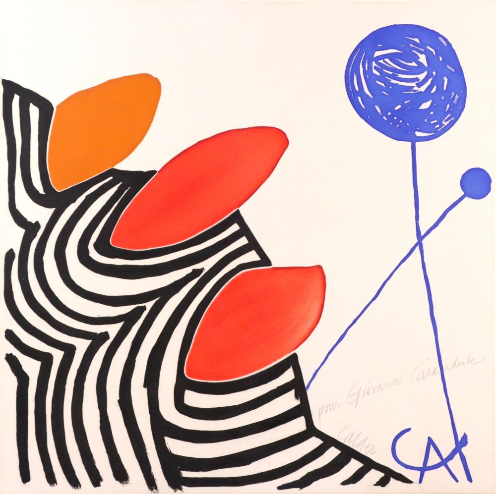 Acquatinta Calder - La Griffe