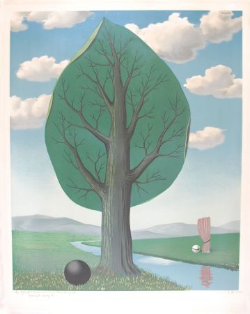 Litografia Magritte - La Géante