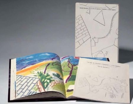 Libro Illustrato Hockney -  La Isla de Martha Vineyard y otros lugares