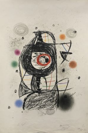 Litografia Miró - La Jalouse