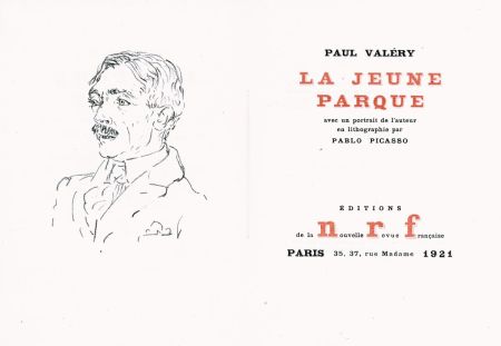 Litografia Picasso - La Jeune Parque