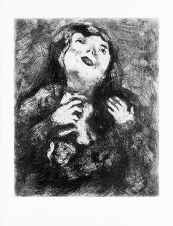 Acquaforte Chagall - La Jeune Veuve