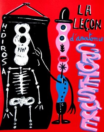 Libro Illustrato Di Rosa - La leçon d'anatomie