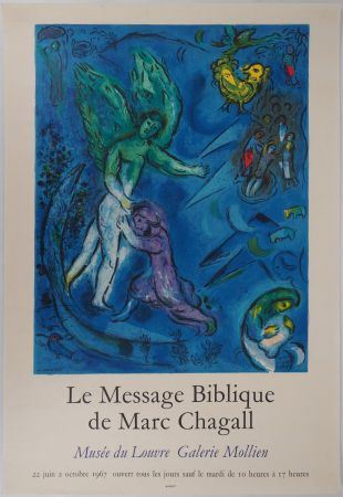 Libro Illustrato Chagall - La lutte de Jacob et de l'ange