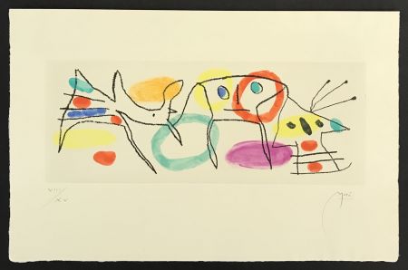 Incisione Miró - La Magie Quotidienne
