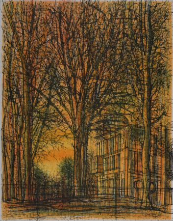 Litografia Carzou - La Maison dans les arbres, 1962