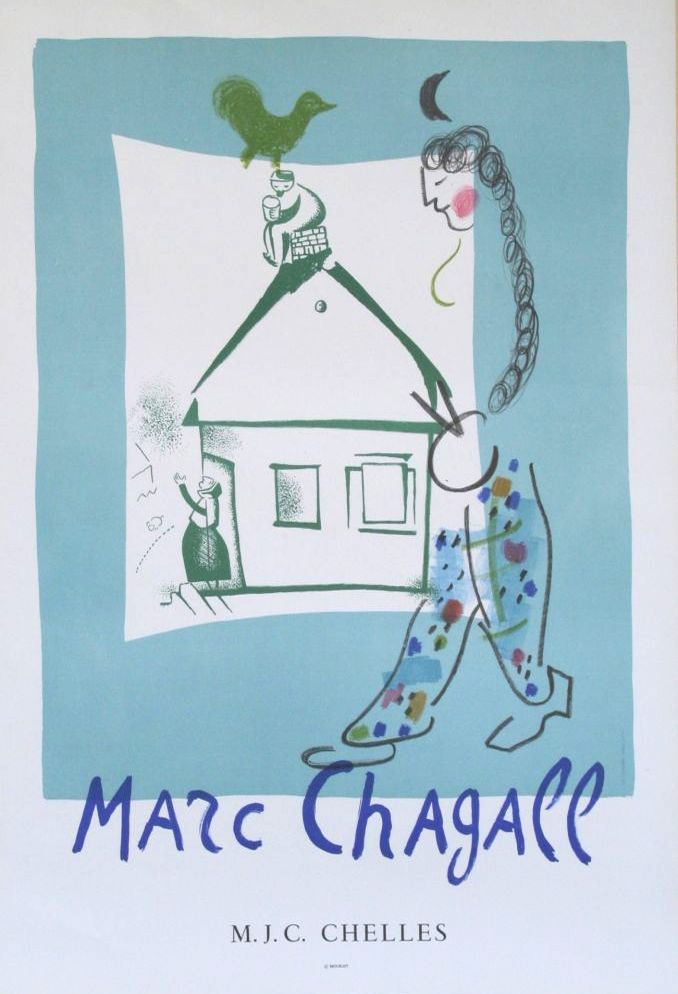 Non Tecnico Chagall - '' La Maison de mon Village '' - CHELLES