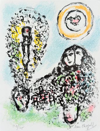 Litografia Chagall - La Mise en Mot