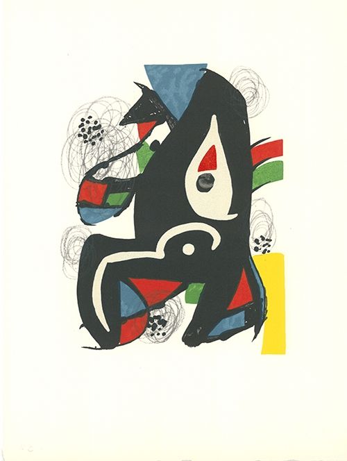 Litografia Miró - La mélodie acide - 10