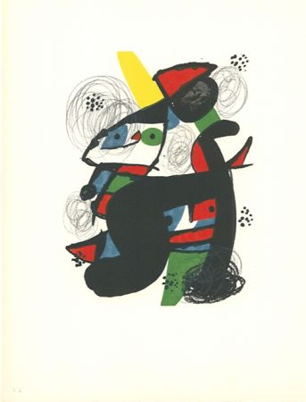 Litografia Miró - La mélodie acide - 11