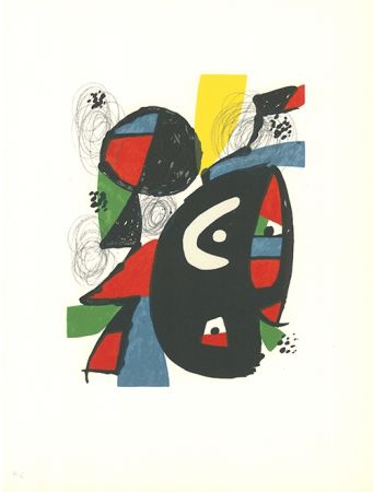 Litografia Miró - La mélodie acide - 12
