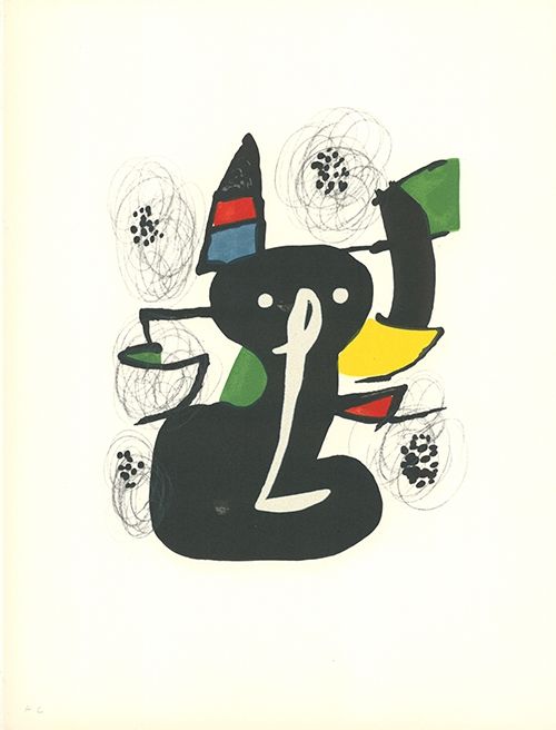 Litografia Miró - La mélodie acide - 3