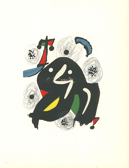 Litografia Miró - La mélodie acide - 4