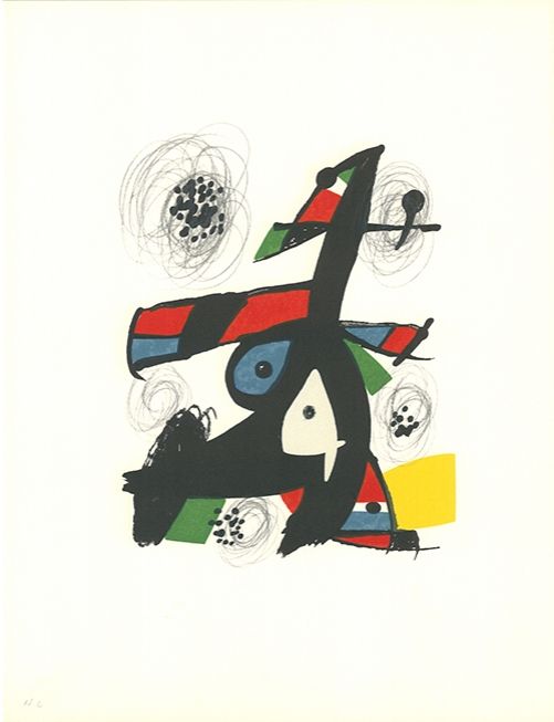 Litografia Miró - La mélodie acide - 5