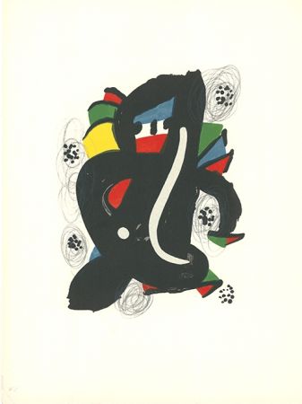 Litografia Miró - La mélodie acide - 6