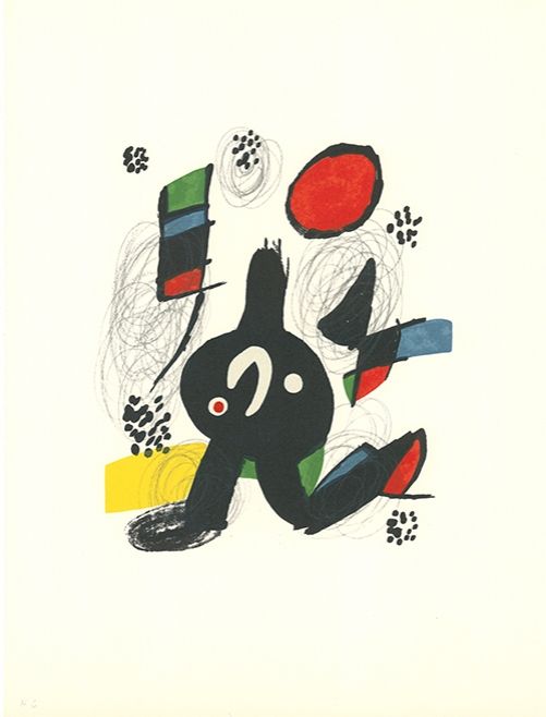 Litografia Miró - La mélodie acide - 7