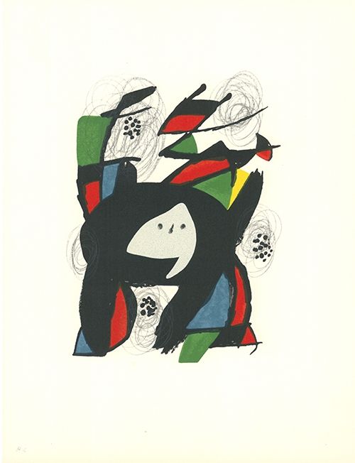 Litografia Miró - La mélodie acide - 8