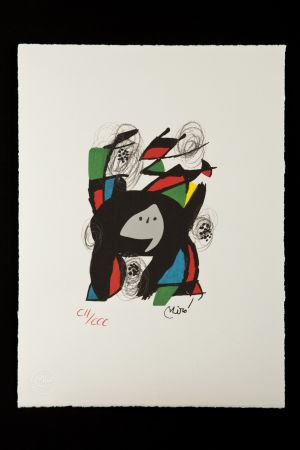 Litografia Miró - La mélodie acide VIII