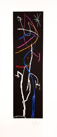 Incisione Miró - La nuit étroite