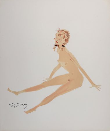 Litografia Domergue - La Parisienne : Suzette, 1956