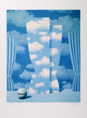 Litografia Magritte - La Peine Perdue (The Wasted Effort)