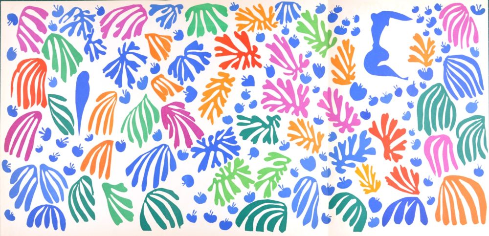 Litografia Matisse (After) - La Perruche et la Sirène, 1958