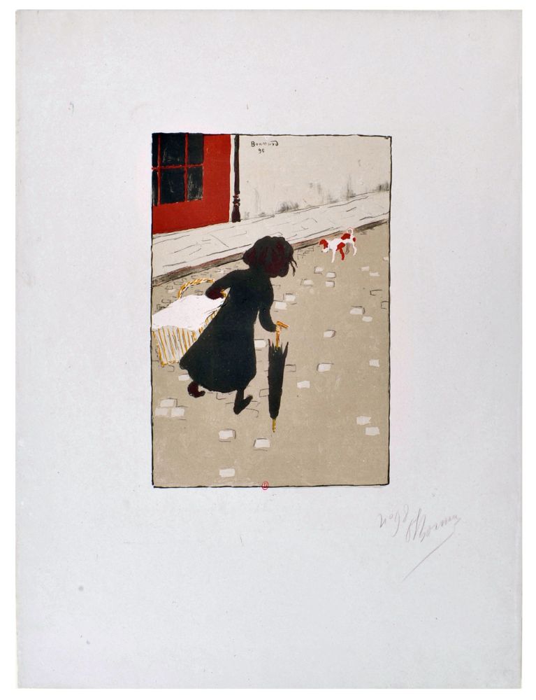 Litografia Bonnard - La petite Blanchisseuse