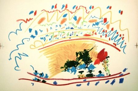 Litografia Picasso - La petite corrida