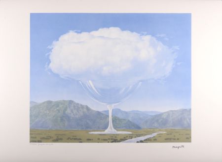 Litografia Magritte - La Philosophie et la Peinture : La corde sensible, C. 1979
