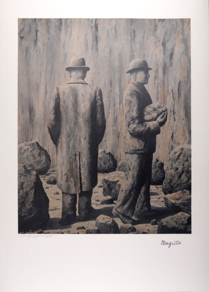 Litografia Magritte - La Philosophie et la Peinture : Le Chant de la violette, C. 1979