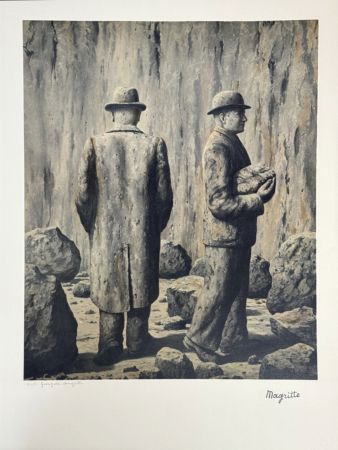 Litografia Magritte - La Philosophie et la Peinture : Le Chant de la violette, C. 1979