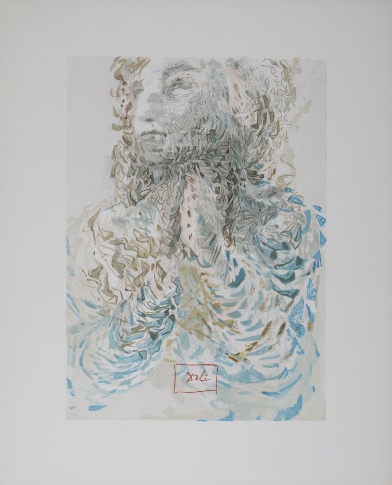 Litografia Dali - La Prescience divine