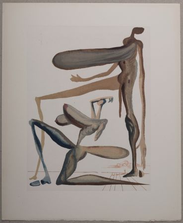 Litografia Dali - La Prodigalité