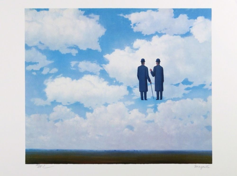 Litografia Magritte - La Reconnaissance Infinie