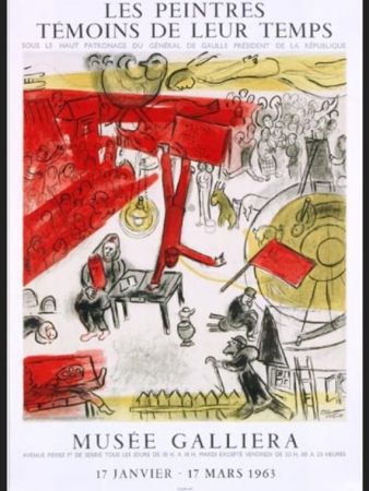 Litografia Chagall - LA REVOLUTION