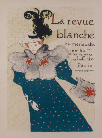 Litografia Toulouse-Lautrec - La Revue Blanche