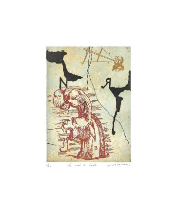Incisione Texier - La route de Cook