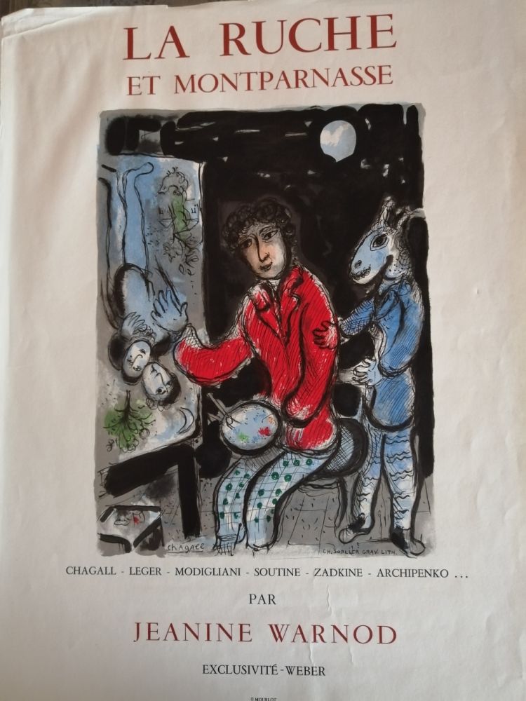 Manifesti Chagall - La Ruche - affiche