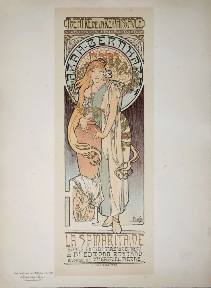 Litografia Mucha - La Samaritaine, 1899 