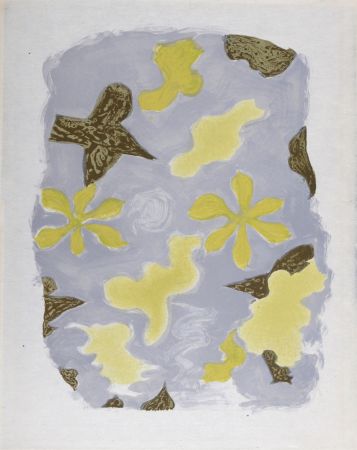 Litografia Braque - La Sorgue, 1963