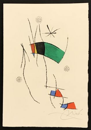 Incisione Miró - La Spirale 2