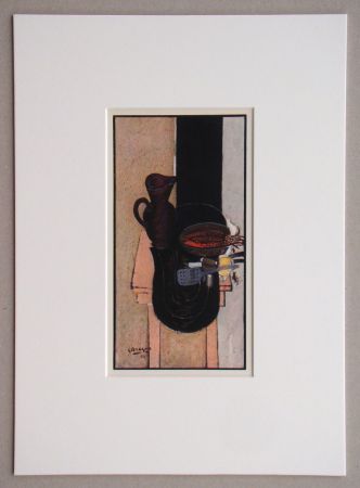 Rotocalcografia Braque (After) - La table de cuisine, 1942