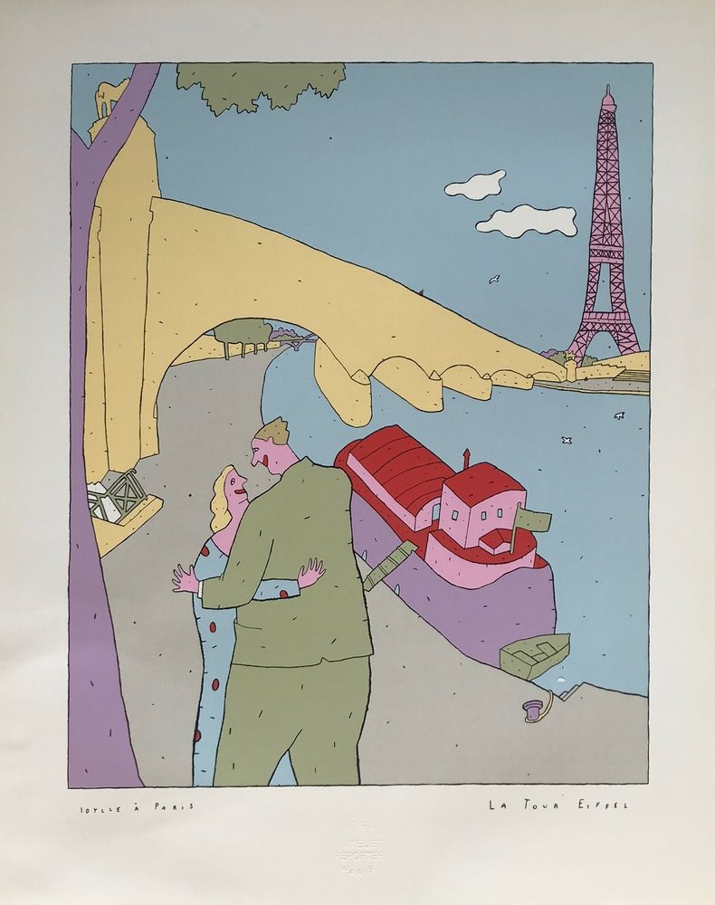 Serigrafia Kœchlin - La Tour-Eiffel