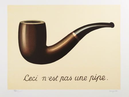 Litografia Magritte - La Trahison des Images