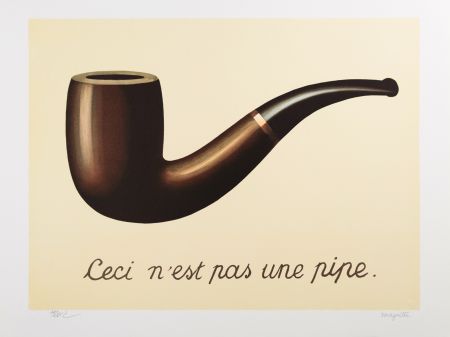 Litografia Magritte - La Trahison des Images (The Treachery of Images)