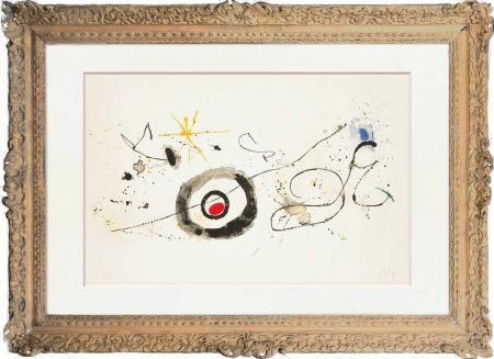 Litografia Miró - La traversée du miroir