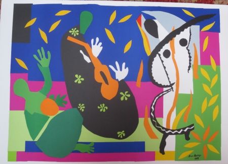 Litografia Matisse - La tristesse du roi