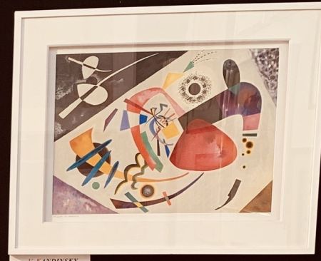 Litografia Kandinsky - La tâche rouge