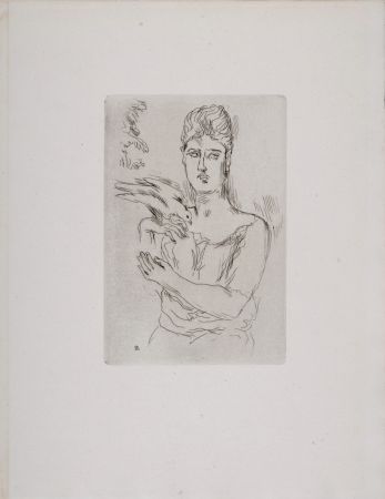 Acquaforte Bonnard - La Vie de Sainte Monique (G), 1930